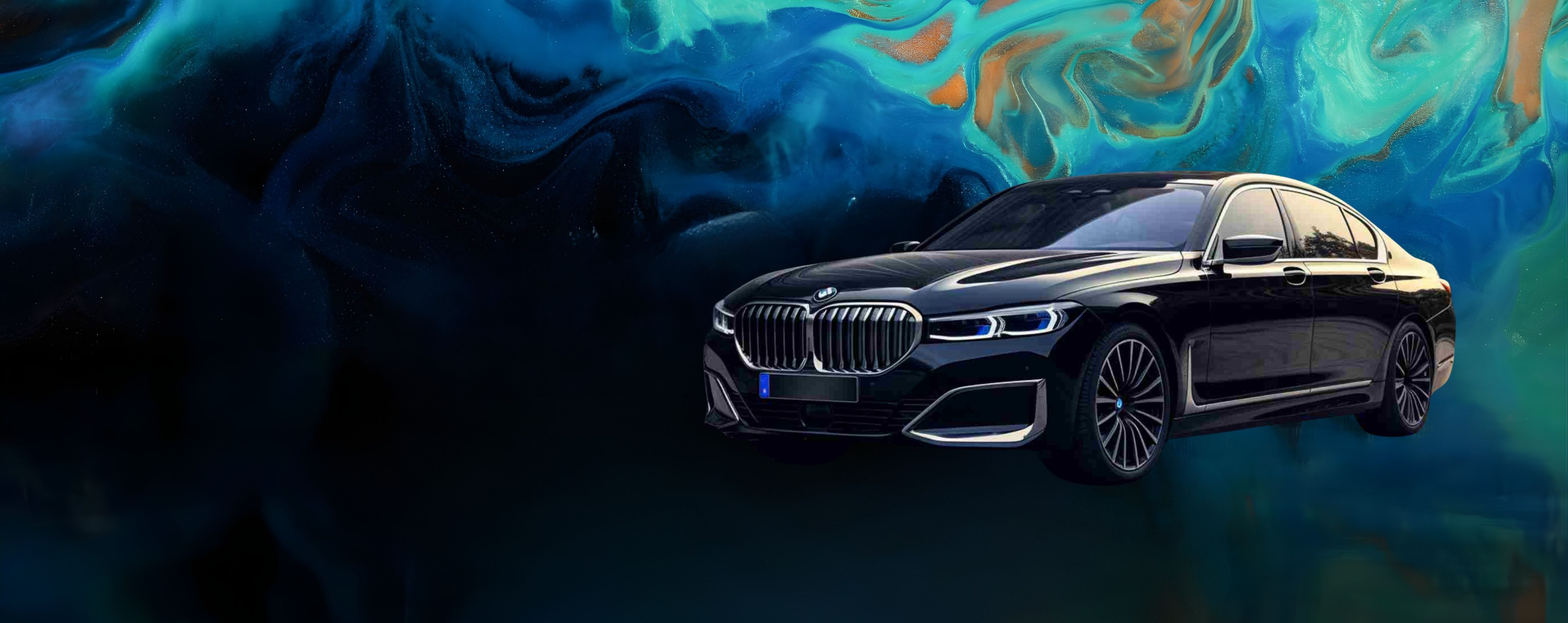Luxury BMW Car Banner