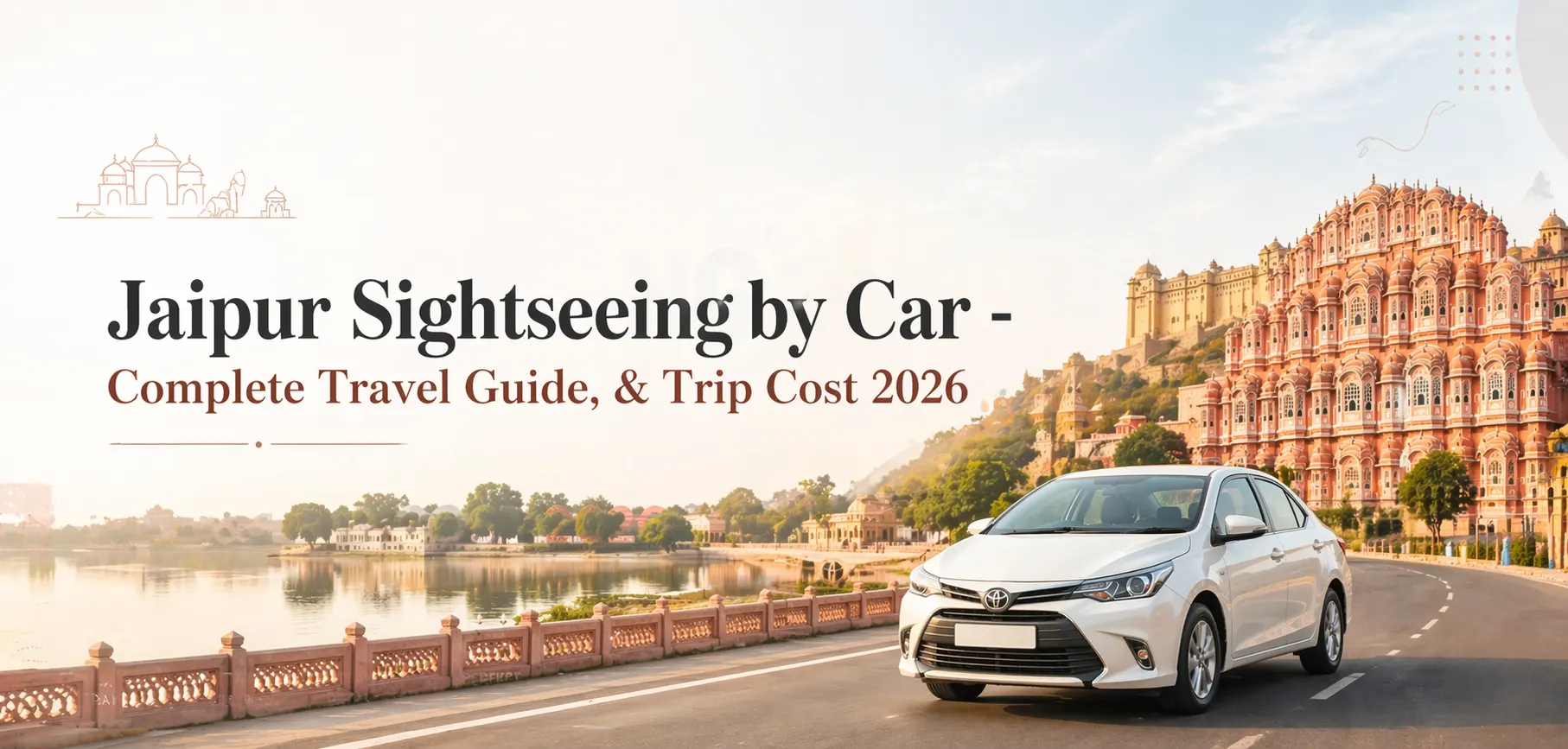 japur sightseeing by car